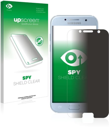 upscreen - privacy screenprotector voor Samsung Galaxy A5 2017 - Folie Beschermfolie Blauwlichtfilter