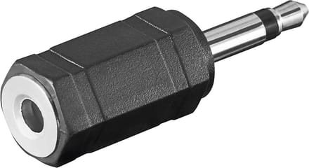 Pro Headphone AV / multimedia paneel AUX jack 3.5 mm mono Aan stereo