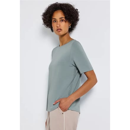 Shirt met glitterstrepen