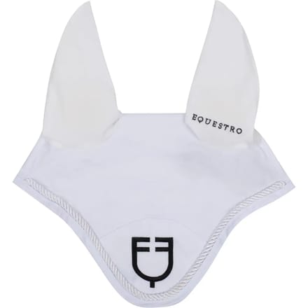 Vliegenmasker voor paard met trekkoord Equestro