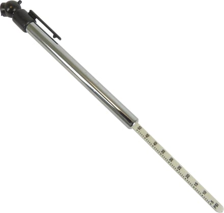 Carpoint Bandenspanningsmeter Penmodel Analoog Zilver/zwart