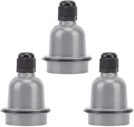 Set van 3 E27 Lampenhouders - Waterdicht en Veilig - Aluminium Die Casting