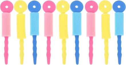 Haarrollers Spons - Krulspelden Zonder Hitte - Haar Krullen - Lichtgewicht Comfortabel - 165 cm Lengte - Assorti