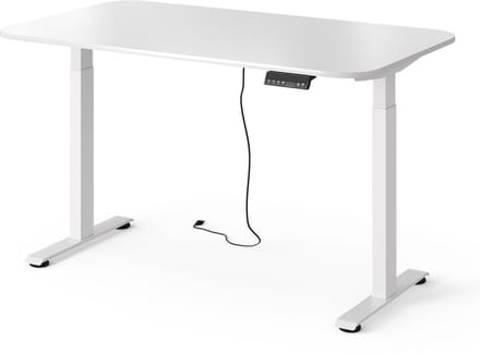 Vicco Elevate Bureau – 140 x 80 cm 2 motoren Wit