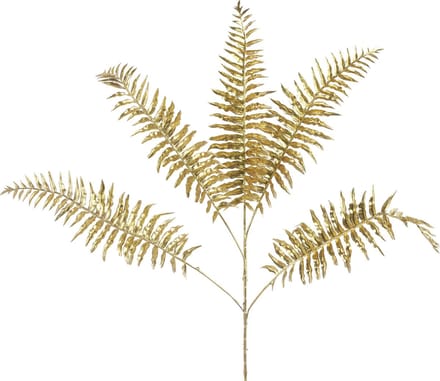 Countryfield kunsttak/kunstbloem - Varen - goud - 77 cm - kunststof