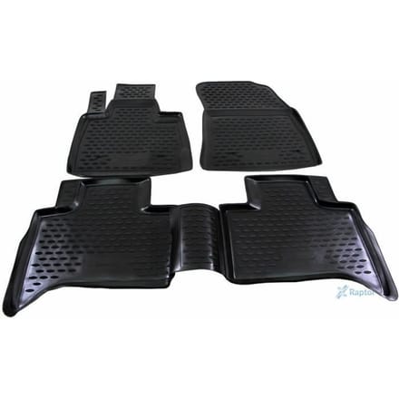 J&amp;j automotive | tapis de sol en caoutchouc 3d exclusive pour bmw x5 e53 2000-2006 zwart