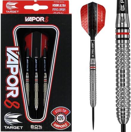 Target Vapor 8 02 80% 26 gram - Dartpijlen - Darts