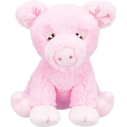 Trixie Be Eco - Varkentje Edison - Pluche - Gerecycled - Roze - 24 cm