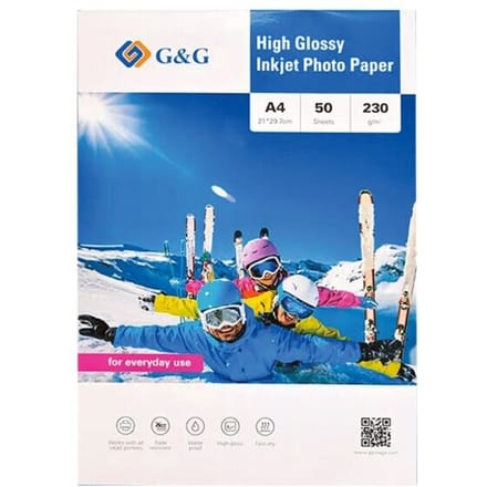 G&G 180GSM-A4-50 Fotopapier 180 g/m² 50 stuk(s)
