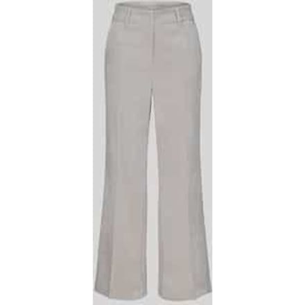 Regular fit corduroy broek met aangezette zakken model 'AMELIE'
