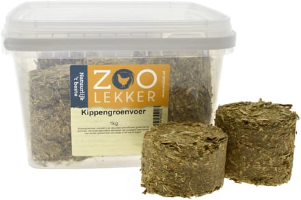 Zoolekker Kippengroenvoer 1 kg