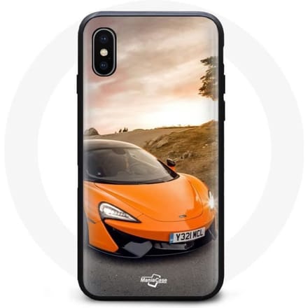 Coque - Mclaren - Iphone XS Max - Orange - Rigide - Sportif orange