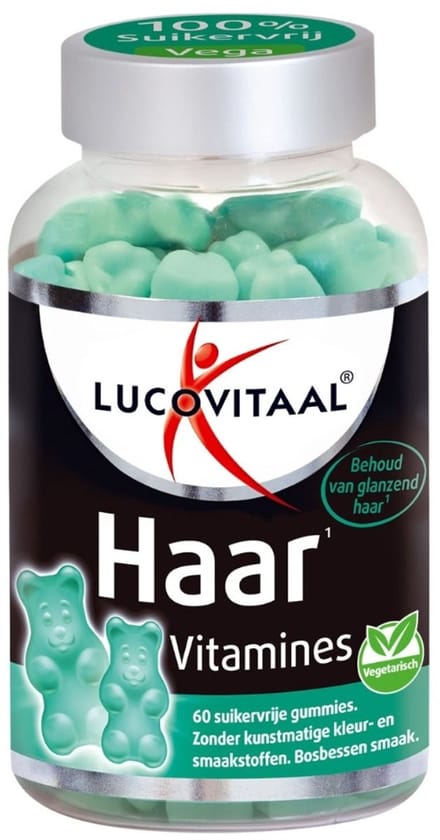 Lucovitaal Haar Vitamines Gummies Suikervrij