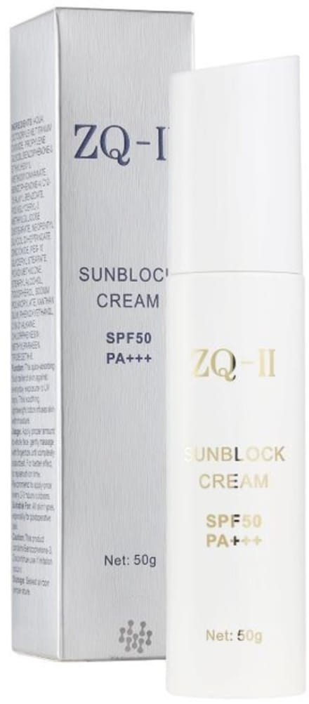 ZQ-II Zonnebrandcrème SPF 50 PA++ 50 ml