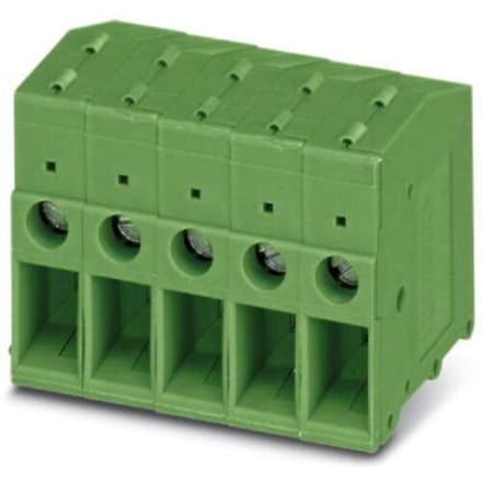 Phoenix Contact 1703034 Klemschroefblok 6.00 mm² Aantal polen 1 Groen 50 stuk(s)