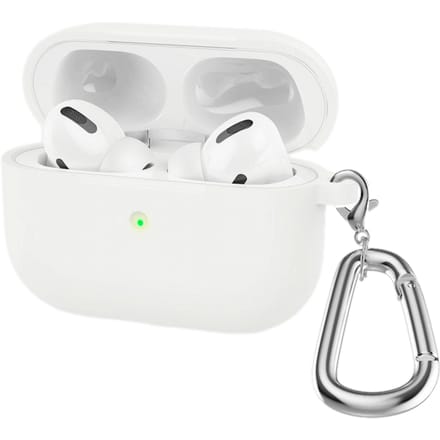 CaseBody Stevig Siliconen AirPods 3 Hoesje Wit