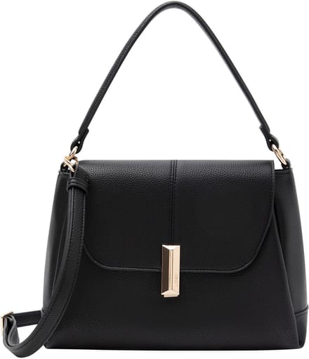 L.CREDI Perdita Schoudertas 28.5 cm - Dames - schwarz