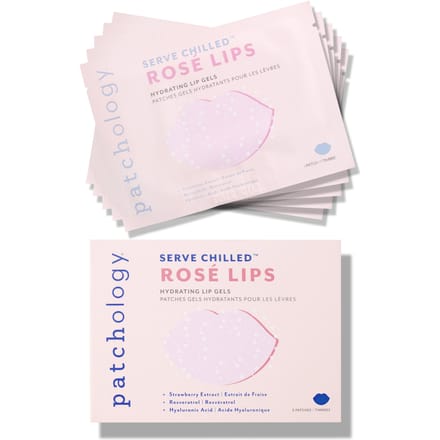 Patchology Serve Chilled Rosé Lips Hydrating Lip Gels 5 Pack