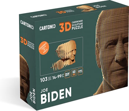 Cartonic- JOE BIDEN- 3D- Puzzel- Verenigde Staten-president- volwassenen