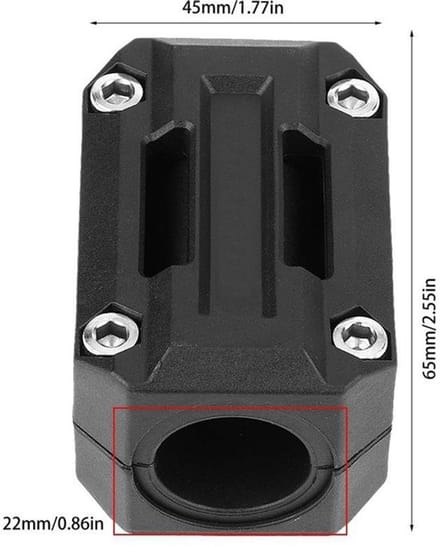 Cosensi - Dailygoods - Dailygoody - Universele Motorfiets Bumper