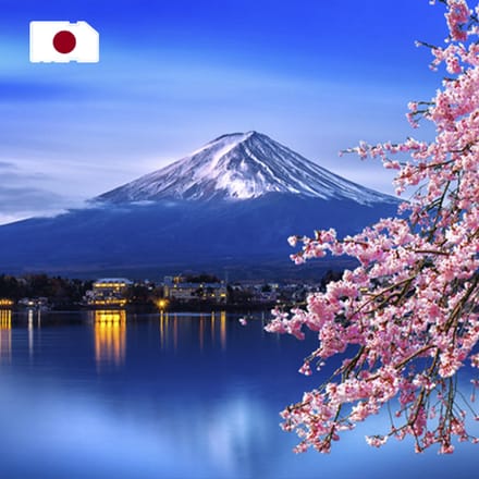 InternationalSIM Data Simkaart Japan - 50 GB - 30 dagen
