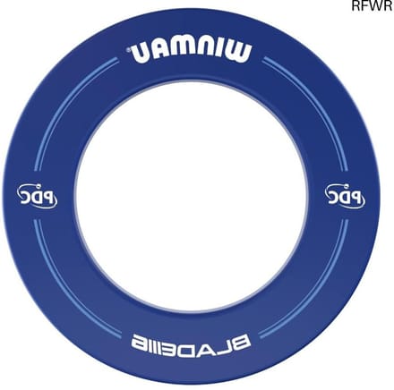 RFWR® Blauwe dartbordrand voor optimale muurbescherming en stijl