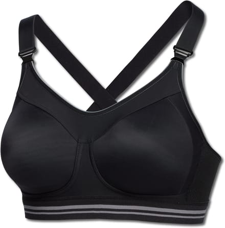 SCHIESSER Sport bh (1-pack) - dames sportbeha actief high impact zwart