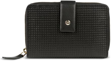 bugatti portemonnee Noemi Lady Zip Around Wallet Black zwart