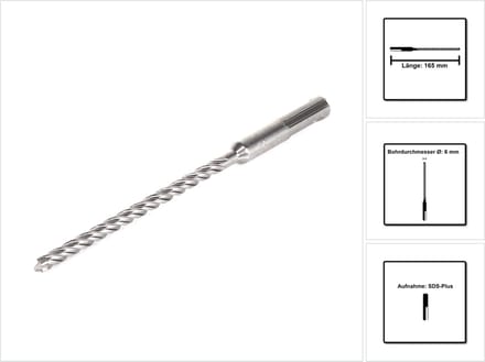 Makita B-57978 P4S: SDS-PLUS boor 6x165mm