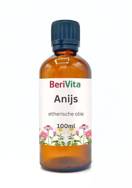 Anijs Olie 100ml Druppelfles - Pure Etherische Anijsolie van Steranijs