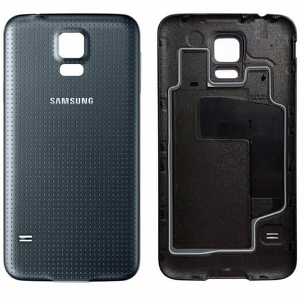 Batterij Cover Geschikt voor Samsung Galaxy S5 – Premium – Zwart