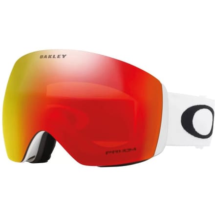 Oakley FLIGHT DECK L - Skibril - MATTE WHITE - PRIZM SNOW TORCH IRIDIUM
