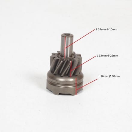 rocher kickmoer rms voor scooter piaggio 125 vespa lx 4t fl 2009 483539 nieuw