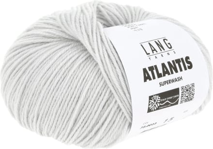 Lang Yarns Atlantis - 23 parelgrijs - Wol/Acryl-Mix Garen
