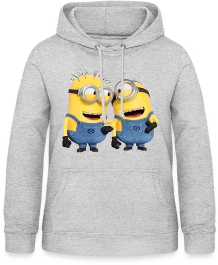 Minions Phil En Stuart Grappig Hoodie Dames
