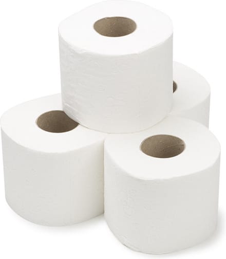 Toiletpapier | 1 x 4 | 400 vel | 2 lgs. | Traditioneel | Cellulose | Premium