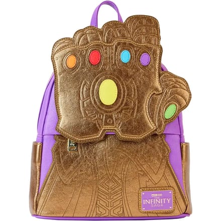 Loungefly: Marvel - Shine Thanos Gauntlet Mini Backpack
