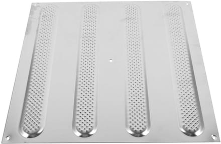 Blinde Planken - Voelbare Stenen - Pad Markering - Roestvrij Staal - 30x30cm - Zoals Getoond