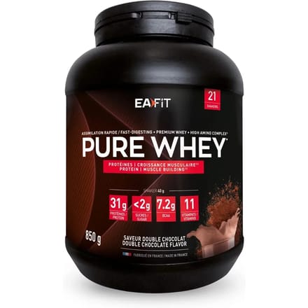 Dubbele chocolade eiwit EA Fit Pure Whey