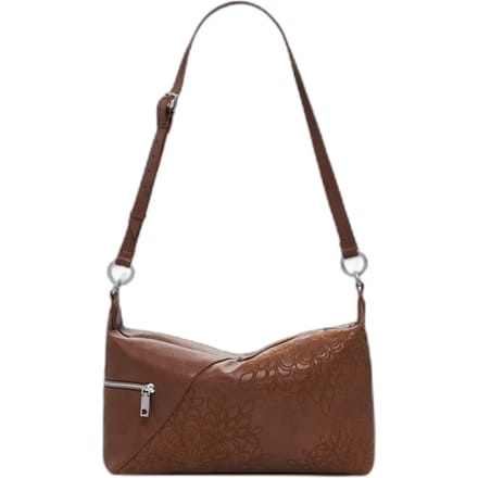 Desigual schoudertas Sierra Shoulder Bag Camel bruine
