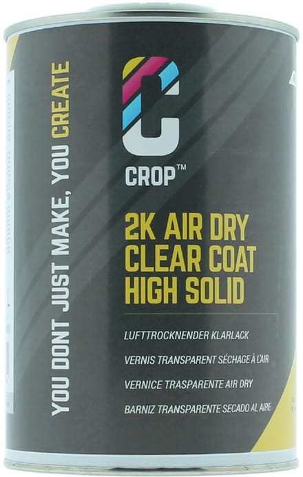 CROP 2K Luchtdrogende Blanke Lak HOOGGLANS - Blik 1 liter