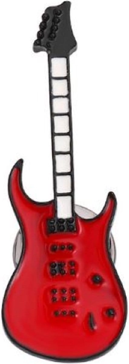 Pin Broche - enamel pin - kledingspeld - Elektrische gitaar