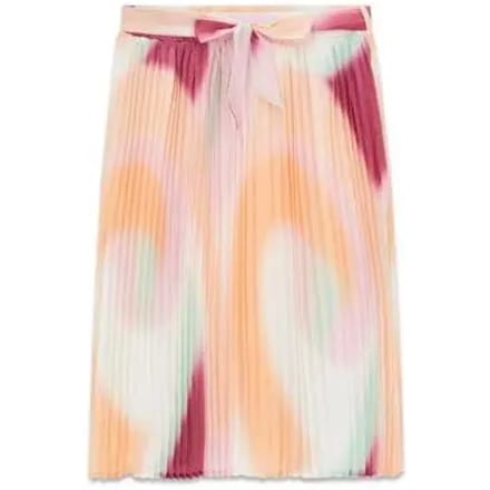 Plisseerrok met strik voor meisjes Guess Chiffon