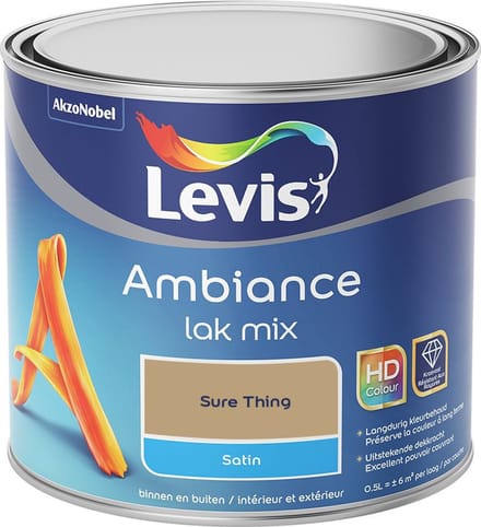 Levis - Ambiance Lak Satin Mix - Sure Thing - Mengverf - 0,5 L