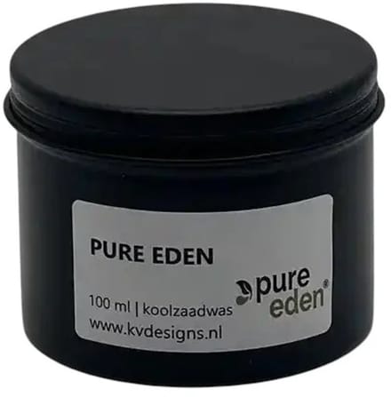 Geurkaars 100ml – Pure Eden – Handgemaakt van Koolzaadwas – 40 branduren – KV DESIGNS