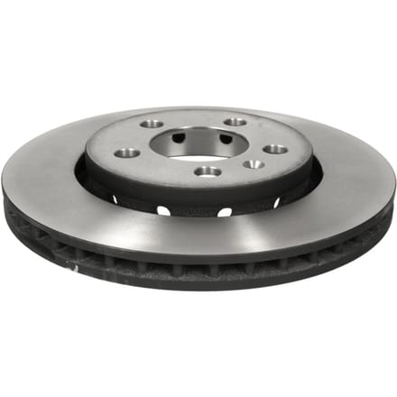 Remschijf TRW DF4065 achter, geventileerd, sterk gecarboniseerd, 1 Stuk