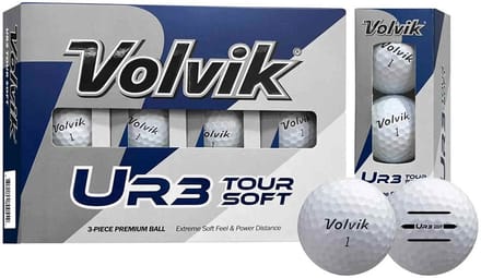 Volvik New Tour Soft Golfballen Wit