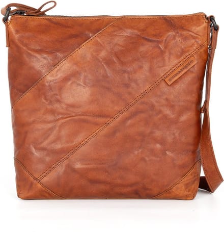 Leren Crossbodytas - Amelia - Brandy Cognac