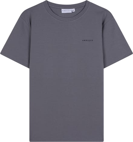 AMBIQUE - Justin T-Shirt - 111 Stone Grey - Maat 170/176