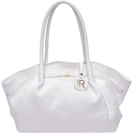 Isabella Rhea Wit Rundleer Tas